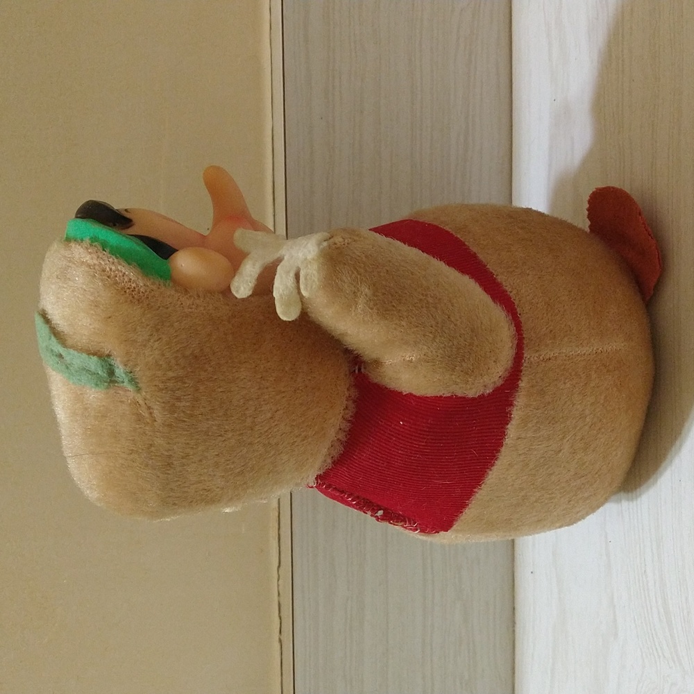 Vintage 1950's Gund Disney Roly Poly Rubb Gace Pinocchio Plush Toy - Picture 4 of 8